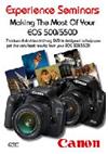 Canon EOS 500D manual. Camera Instructions.